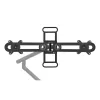 BakkerElkhuizen BE Universal Crossbar, 8 kg, 43.2 cm (17 tolli), 88.9 cm (35 tolli), 100 x 100 mm, kõrguse reguleerimine, must