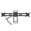 BakkerElkhuizen BE Universal Crossbar, 8 kg, 43.2 cm (17 tolli), 88.9 cm (35 tolli), 100 x 100 mm, kõrguse reguleerimine, must