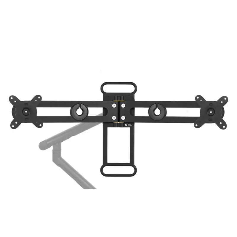 BakkerElkhuizen BE Universal Crossbar, 8 kg, 43.2 cm (17 tolli), 88.9 cm (35 tolli), 100 x 100 mm, kõrguse reguleerimine, must