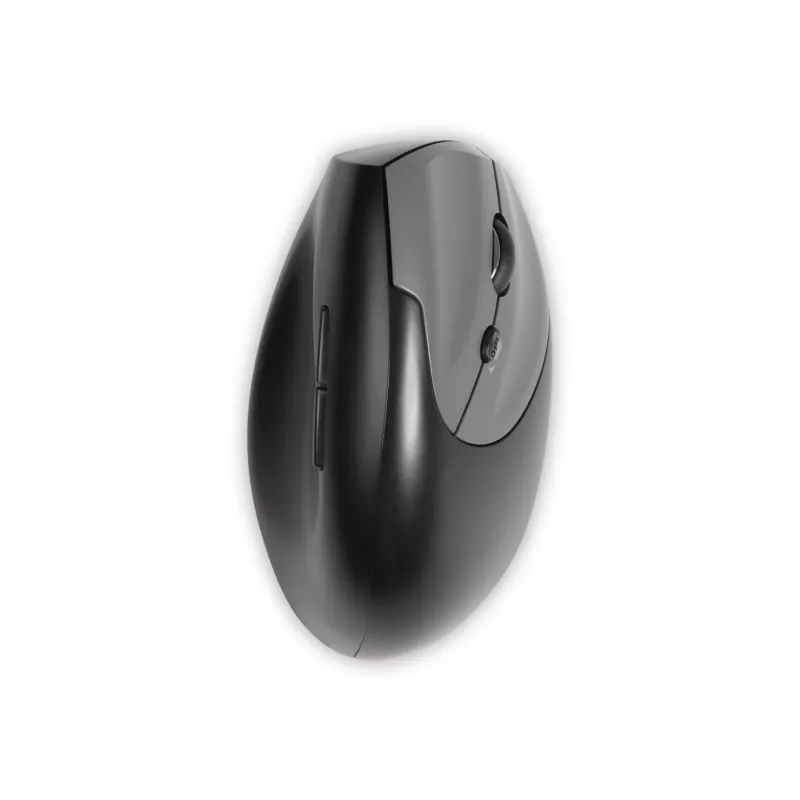 BakkerElkhuizen Handshake hiir Right, paremakäeline, vertikaalne disain, optiline, RF Wireless + Bluetooth + USB USB-C, 6400 DPI, must, hall