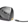 BakkerElkhuizen Handshake hiir Right, paremakäeline, vertikaalne disain, optiline, RF Wireless + Bluetooth + USB USB-C, 6400 DPI, must, hall