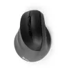 BakkerElkhuizen PRF Pro hiir Vasak, Vasakukäeline, Vertikaalne disain, Optiline, RF juhtmevaba + Bluetooth + USB USB-C, 2400 DPI, Must, Hall