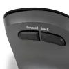 BakkerElkhuizen PRF Pro hiir Vasak, Vasakukäeline, Vertikaalne disain, Optiline, RF juhtmevaba + Bluetooth + USB USB-C, 2400 DPI, Must, Hall