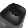 BakkerElkhuizen PRF Pro hiir Vasak, Vasakukäeline, Vertikaalne disain, Optiline, RF juhtmevaba + Bluetooth + USB USB-C, 2400 DPI, Must, Hall