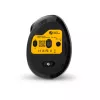 BakkerElkhuizen MidWay hiir vasakukäeline, vasakukäeline, vertikaalne disain, optiline, RF juhtmevaba + Bluetooth + USB USB-C, 2400 DPI, hall, must