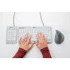 BakkerElkhuizen UltraBoard 955 V2 Numeric, USB, 22, Sülearvuti/PC, 1,5 m, Tumehall, Helehall