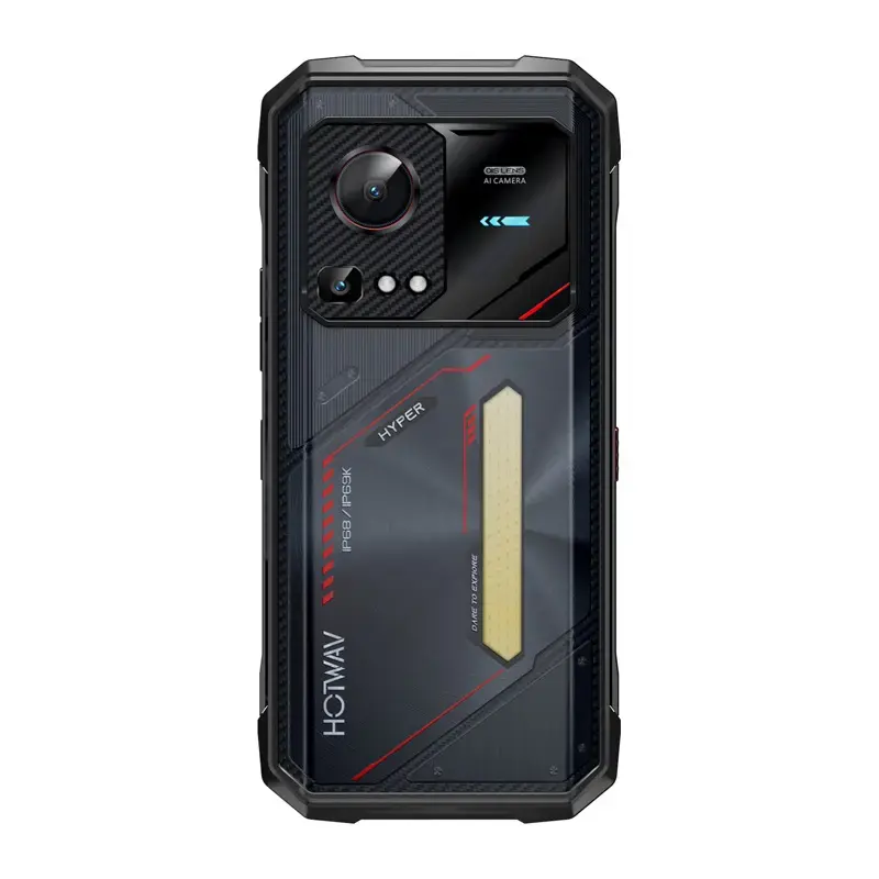 Nutitelefon HOTWAV Hyper 7S (must) — kompaktne Android-seade