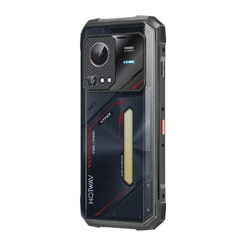 Nutitelefon HOTWAV Hyper 7S (must) — kompaktne Android-seade