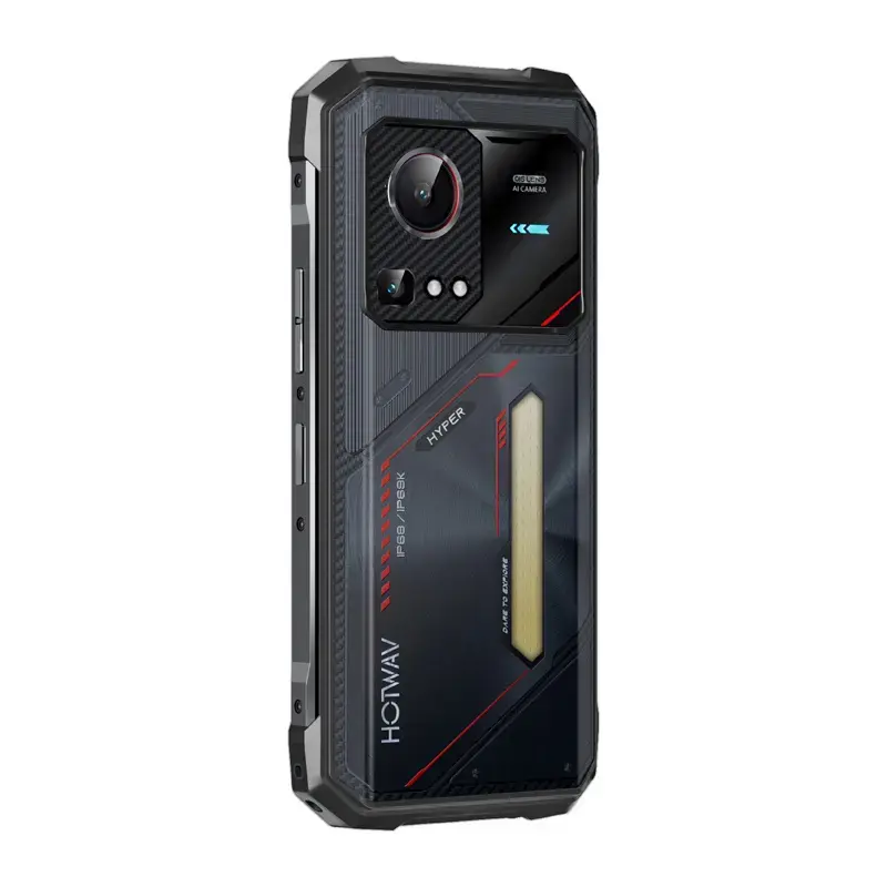 Nutitelefon HOTWAV Hyper 7S (must) — kompaktne Android-seade