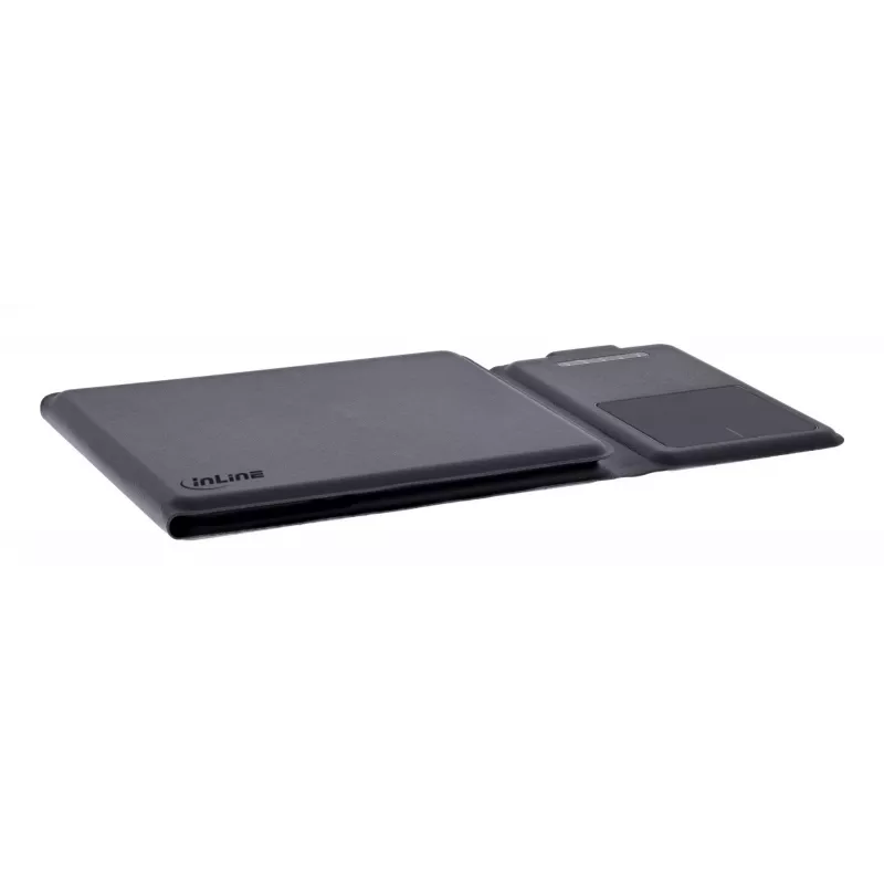 InLine 55379B klaviatuur Universaalne Bluetooth QWERTZ Saksa Must