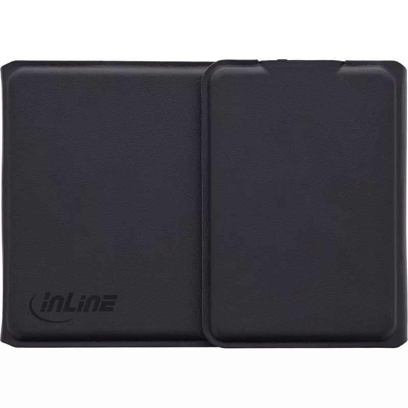 InLine 55379B klaviatuur Universaalne Bluetooth QWERTZ Saksa Must