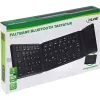 InLine 55379B klaviatuur Universaalne Bluetooth QWERTZ Saksa Must