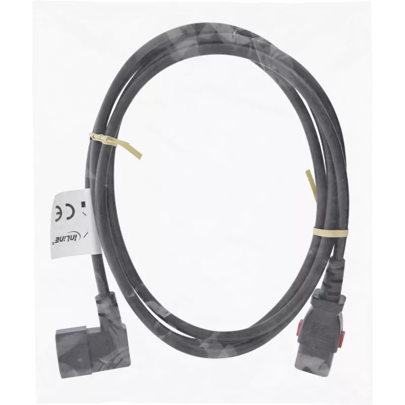 InLine 16935A toitekaabel must 5 m IEC C13 IEC C14