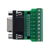 InLine 92501C juhtmepistik Klemmiplokk / D-Sub 9 Must, Roheline