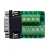 InLine 92501F juhtmepistik Klemmiplokk / D-Sub 9 Must, Roheline