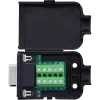 InLine 92501G juhtmepistik Klemmiplokk / D-Sub 9 Must