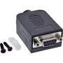 InLine 92501H juhtmepistik Terminaliplokk / D-Sub 9 Must
