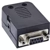 InLine 92501H juhtmepistik Terminaliplokk / D-Sub 9 Must