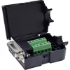 InLine 92501H juhtmepistik Terminaliplokk / D-Sub 9 Must
