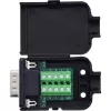 InLine 92501I juhtmeühendus Klemmiplokk / D-Sub 9 Must