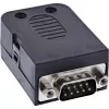 InLine 92501J juhtmeühendus Klemmliist / D-Sub 9 Must