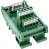 InLine 92501K juhtmepistik Klemmplokk / D-Sub 9 Roheline