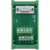 InLine 92501K juhtmepistik Klemmplokk / D-Sub 9 Roheline