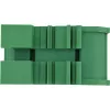 InLine 92501K juhtmepistik Klemmplokk / D-Sub 9 Roheline