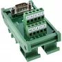 InLine 92501L juhtmeühendus Klemmiplokk / D-Sub 9 Roheline