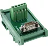 InLine 92501L juhtmeühendus Klemmiplokk / D-Sub 9 Roheline