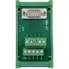 InLine 92501L juhtmeühendus Klemmiplokk / D-Sub 9 Roheline