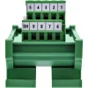 InLine 92501L juhtmeühendus Klemmiplokk / D-Sub 9 Roheline
