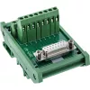InLine 92502C juhtmepistik Terminalplokk / D-Sub 15 Roheline
