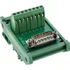 InLine 92502D juhtmepistik Klemmplokk / D-Sub 15 Roheline