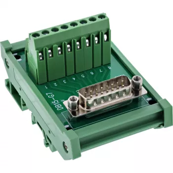 InLine 92502D juhtmepistik Klemmplokk / D-Sub 15 Roheline