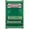 InLine 92502D juhtmepistik Klemmplokk / D-Sub 15 Roheline