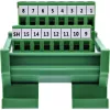 InLine 92502D juhtmepistik Klemmplokk / D-Sub 15 Roheline