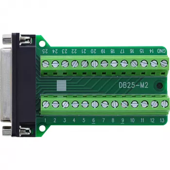 InLine 92502E juhtmepistik Terminaliplokk / D-Sub 25 Roheline