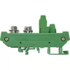 InLine 92502G juhtmeühendus Klemmiplokk / D-Sub 25 Roheline