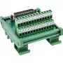 InLine 92502I juhtmeühendus Klemmplokk / D-Sub 25 Roheline