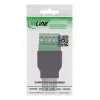 InLine 92504B juhtmeühendus USB-A / klemmiplokk, 5-kontaktiline Must, Roheline