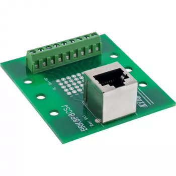 InLine 92505A juhtmepistik RJ45 8P8C / Klemmiplokk 9 klemmi Roheline