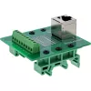 InLine 92505A juhtmepistik RJ45 8P8C / Klemmiplokk 9 klemmi Roheline