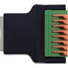InLine 92505E juhtmepistik RJ45 8P8C / klemmiplokk, 8-kontaktiline must