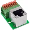 InLine 92505G juhtmepistik RJ45 Cat.5e 8P8C / Klemmiplokk, 8-kontaktiline Roheline