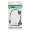 InLine 92505I juhtmeühendaja RJ45 Cat.5e 8P8C / klemmiplokk, 8-kontaktiline Must