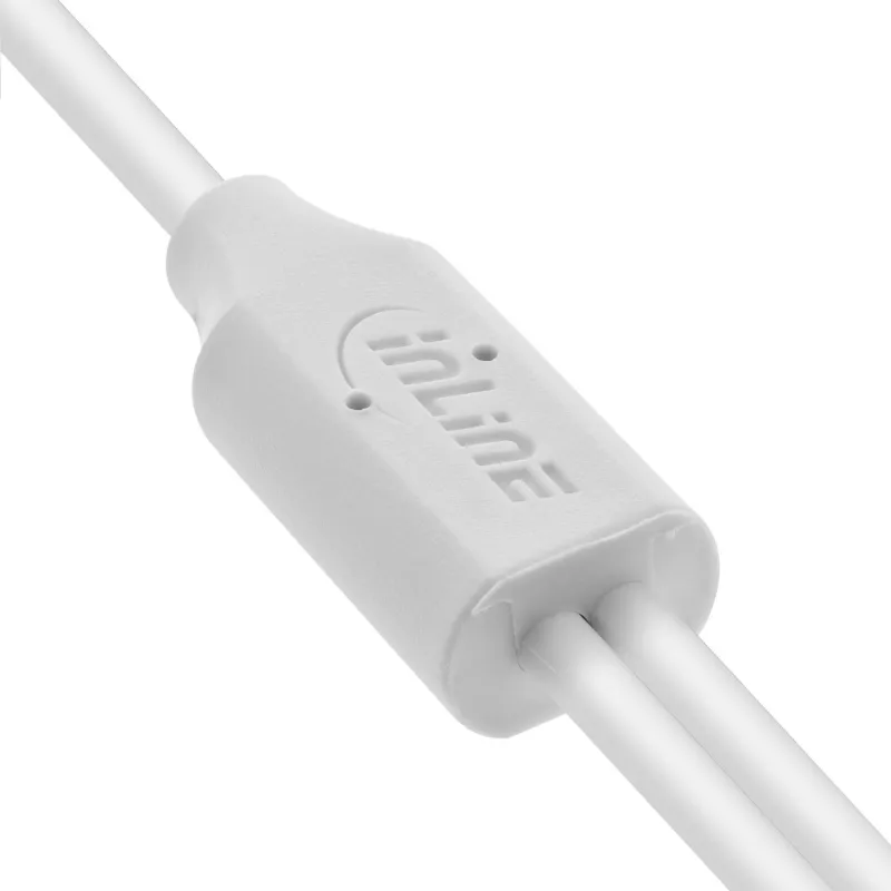 InLine 35122W USB-kaabel USB 2.0 2 m USB A 2 x USB C Valge