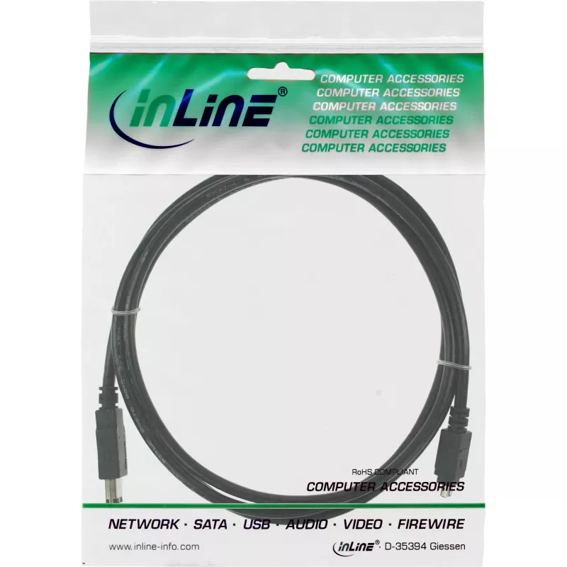 USB-kaabel InLine 35141W — andmekaabel, mudel 35141W
