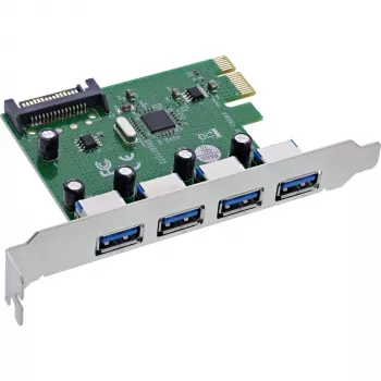 InLine 76666M liidesekaardid/adapter Sisemine USB 3.2 Gen 1 (3.1 Gen 1)