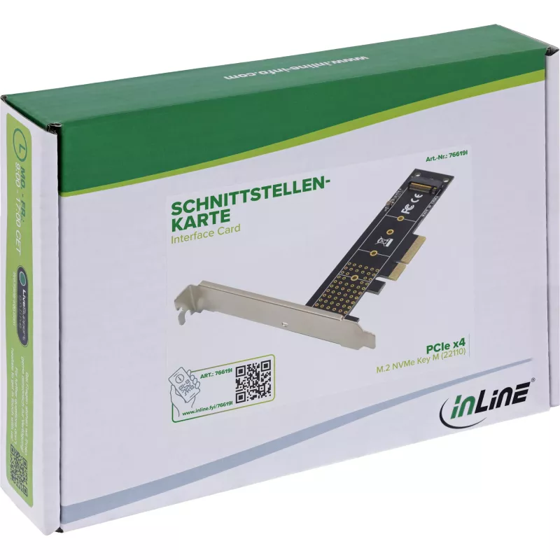 Liideseadapter InLine 76619I — InLine 76619I väline liidesekaart/adapter